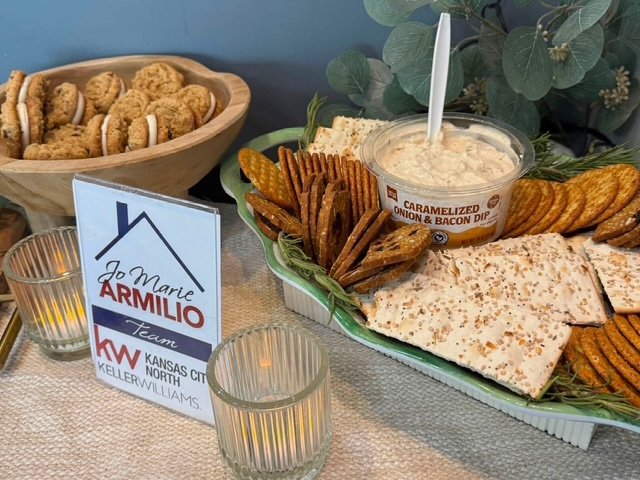 Complimentary dessert table for the Jo Marie Keller Williams party